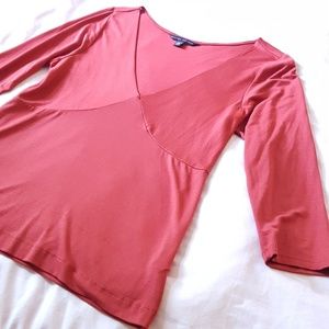 Banana Republic Stretch V-neck Top